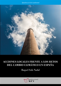 Books Frontpage Acciones locales frente a los retos del cambio climático en España