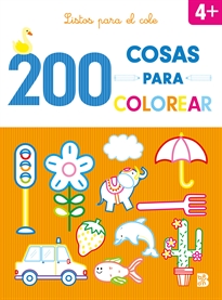 Books Frontpage 200 Cosas Para Colorear - Listos Para El Cole