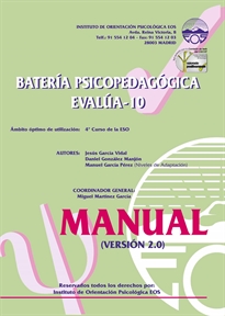 Books Frontpage EVALÚA-10 (Manual)