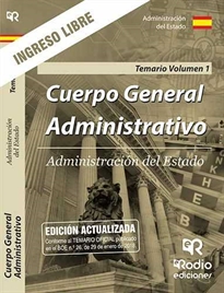 Books Frontpage Cuerpo General Administrativo. Administración del Estado. Temario. Volumen 3. Ingreso Libre