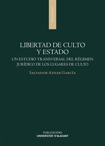 Books Frontpage Libertad de culto y Estado