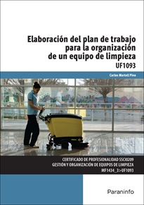 Books Frontpage Elaboración del plan de trabajo para la organización de un equipo de limpieza