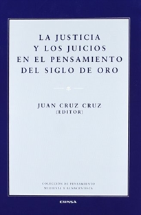 Books Frontpage La justicia y los juicios en el pensamiento del Siglo de Oro