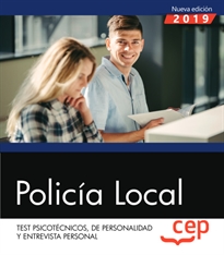 Books Frontpage Policía Local. Test Psicotécnicos, de Personalidad y Entrevista Personal