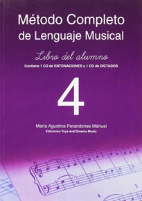 Books Frontpage Método completo de lenguaje musical, 4 nivel libro del alumno