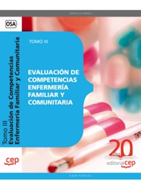 Books Frontpage Evaluación de Competencias Enfermería Familiar y Comunitaria. Tomo III