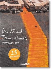 Books Frontpage Christo and Jeanne-Claude. Postcard Set