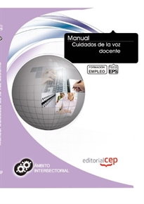 Books Frontpage Manual Cuidados de la Voz Docente.  Formación para el Empleo