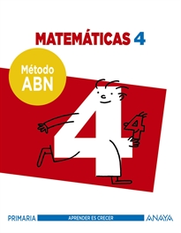 Books Frontpage Matemáticas 4. Método ABN.