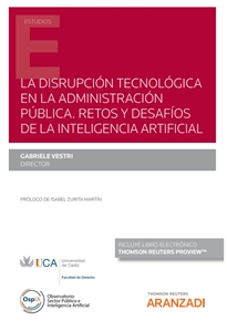 Books Frontpage La disrupción tecnológica en la administración pública. Retos y desafíos de la inteligencia artificial (Papel + e-book)