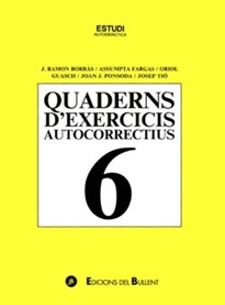 Books Frontpage Quadern d'exercicis autocorrectius 6