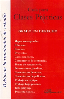 Books Frontpage Guía para Clases Prácticas. Grado en Derecho