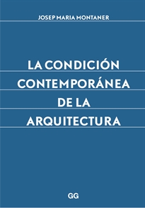Books Frontpage La condición contemporánea de la arquitectura
