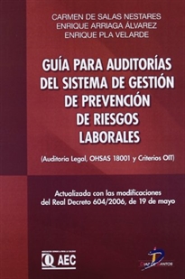 Books Frontpage Guía para auditorías del sistema de gestión de prevención de riesgos laborales