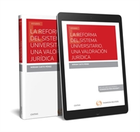 Books Frontpage La reforma del sistema universitario. Una valoración jurídica (Papel + e-book)