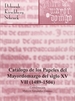 Front pageCatálogo de los papeles del Mayordomazgo del Siglo XV (1489-1504)
