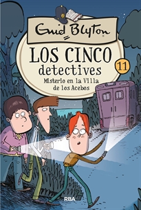 Books Frontpage Los cinco detectives 11 - Misterio en la villa de los Acebos