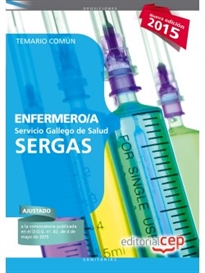 Books Frontpage Enfermero/a del Servicio Gallego de Salud (SERGAS). Temario Común