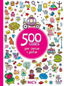 Books Frontpage 500 coses per cercar i pintar - Vermell