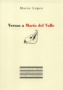 Books Frontpage Versos a María del Valle