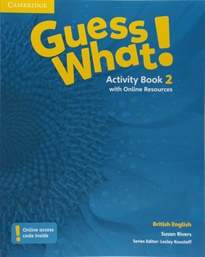 Books Frontpage Guess What! Level 2 Activity Book with Online Resources British English