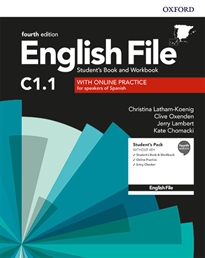 Books Frontpage English File 4th Edition C1.1. Student's Book and Workbook without Key Pack