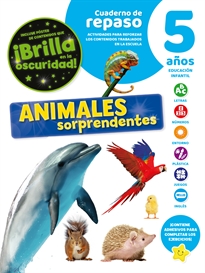 Books Frontpage Cuaderno De Repaso Temático Luminiscente 5 Años Animales Sorprendentes