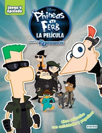 Books Frontpage Phineas y Ferb. A través de la 2ª dimensión