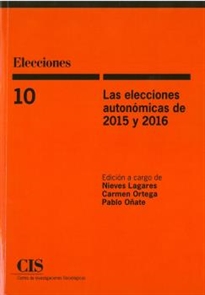 Books Frontpage Las elecciones autonómicas de 2015 y 2016