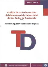 Books Frontpage Análisis de las redes sociales del alumnado de la Universidad de San Carlos de Guatemala