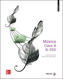 Books Frontpage LA+CDA Musica Clave B 3 ESO. Valenciano.