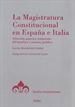 Front pageLa Magistratura Constitucional en España e Italia. Selección, aspectos temporales del mandato y estatuto jurídico