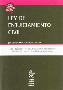 Books Frontpage Ley de enjuiciamiento civil 32º edición anotada y concordada