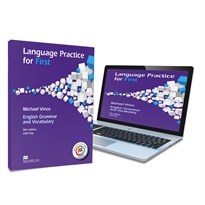 Books Frontpage Language Practice for B2 First - Student's Book with answer key. New eBook component included.