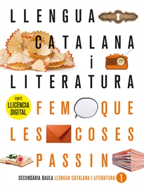 Books Frontpage Llengua catalana i literatura 1r d'ESO LA FQLCP (Edició 2022)