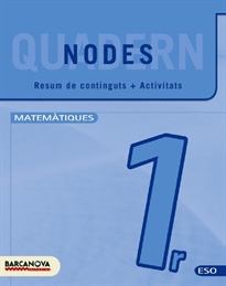 Books Frontpage Nodes. Matemàtiques. ESO 1. Quadern de treball