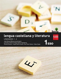 Books Frontpage Lengua castellana y literatura. 1 ESO. Savia. Trimestres