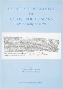 Books Frontpage La Carta de Poblament de Castellnou de Seana (25 de maig de 1179)