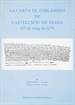 Front pageLa Carta de Poblament de Castellnou de Seana (25 de maig de 1179)