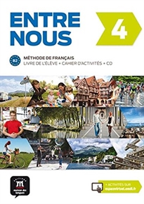 Books Frontpage Entre nous 4 Livre de l´élève + Cahier + CD