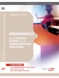 Books Frontpage Ordenanzas de la Agencia Estatal de la Administración Tributaria. Temario y Test