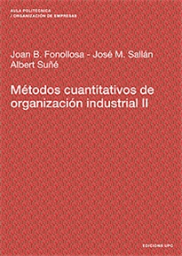 Books Frontpage Métodos cuantitativos de organización industrial II