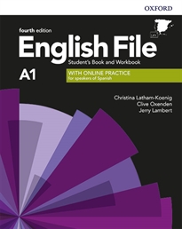 Books Frontpage English File 4th Edition A1. Student's Book and Workbook with Key Pack