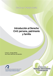 Books Frontpage Introducción al Derecho Civil: persona, patrimonio y familia