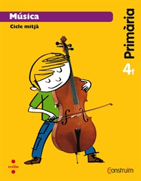 Books Frontpage Música. 4 Primària. Construïm