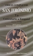 Front pageObras completas de San Jerónimo. Va: Comentario a Ezequiel (Libros I-VIII)