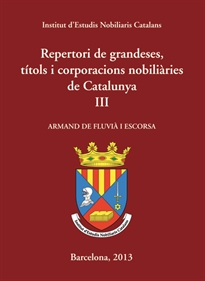 Books Frontpage Repertori De Grandeses, Titols I Corporacions...