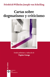 Books Frontpage Cartas sobre dogmatismo y criticismo