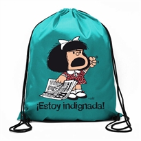 Books Frontpage Bolsa de cuerdas Mafalda ¡Estoy indignada!