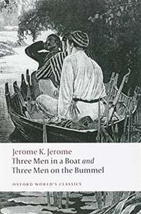 Books Frontpage Three Men in a Boat and Three Men on the Bummel